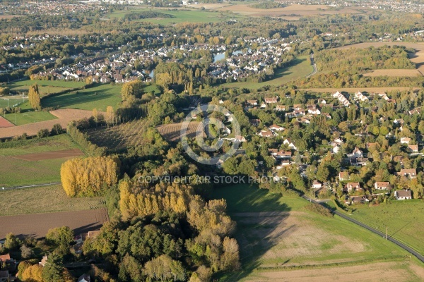 Saint-Yon vue du ciel