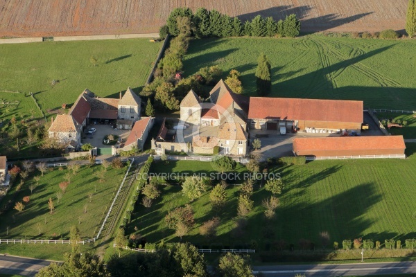 Saint-Yon vue du ciel