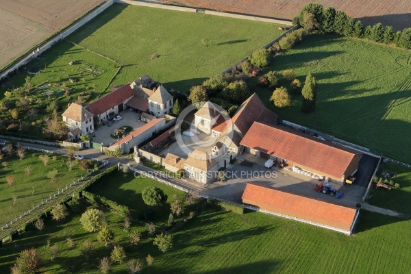 Saint-Yon vue du ciel