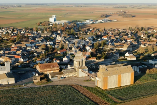 Sainville vue du ciel 28