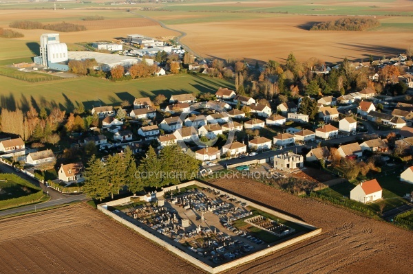 Sainville vue du ciel 28