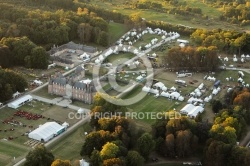 Salon Château de Baville, St Chéron 91 vue du ciel