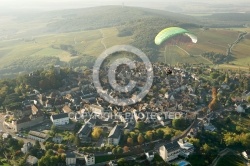 Sancerres vu du ciel en ULM paramoteur