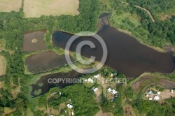 Sarzeau vue du ciel Morbihan