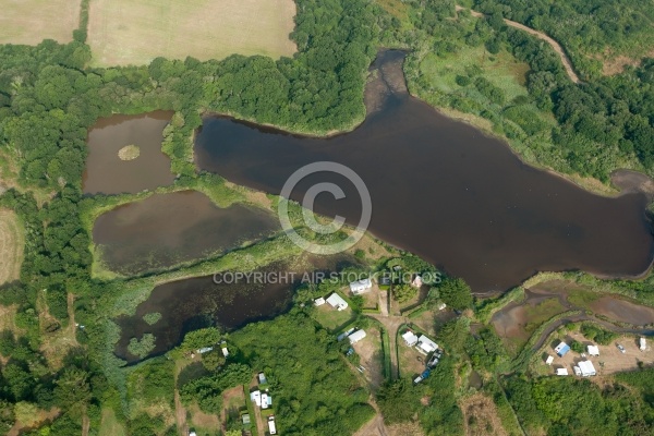 Sarzeau vue du ciel Morbihan