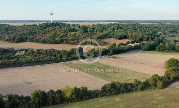 Sermaise Montflix 91 vue du ciel