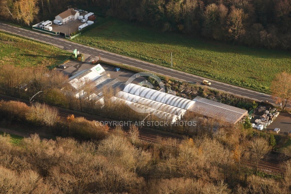 Sermaise vue du ciel