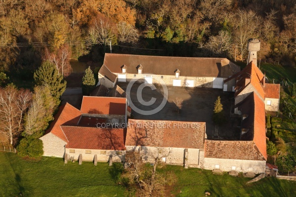 Sermaise vue du ciel