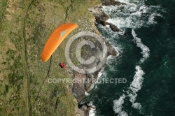 Soaring parapente Pointe de Trefeuntec, Finistère