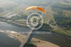 Survol de la Loire en ULM paramoteur - Blois 41