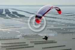 Survol des parcs ostréicoles de la pointe d Arçais, Vendée 85