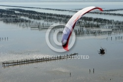 Survol des parcs ostréicoles de la pointe d Arçais, Vendée 85 Survol des parcs ostréicoles de la pointe d Arçais, Vendée 85
