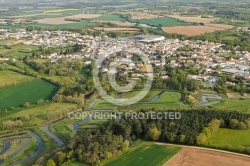 Talmont-Saint-Hilaire vue du ciel