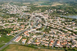 Talmont-Saint-Hilaire vue du ciel