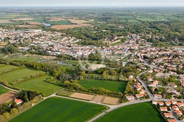 Talmont-Saint-Hilaire vue du ciel