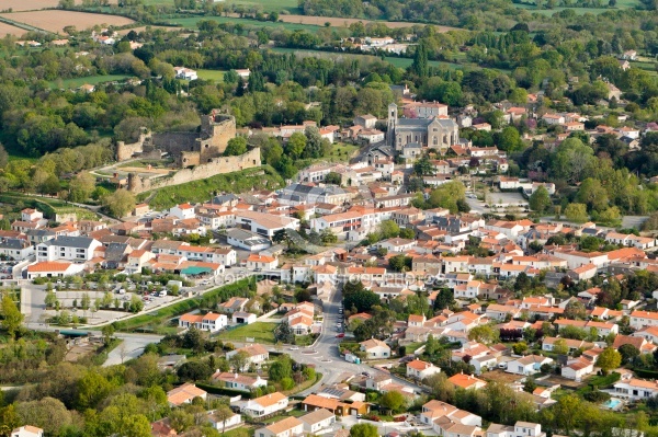 Talmont-Saint-Hilaire vue du ciel