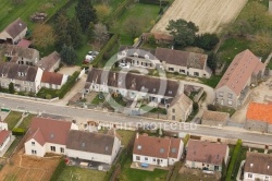 Torfou vue du ciel, Essonne 91