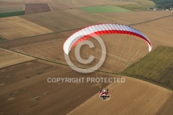 ULM paramoteur en vol