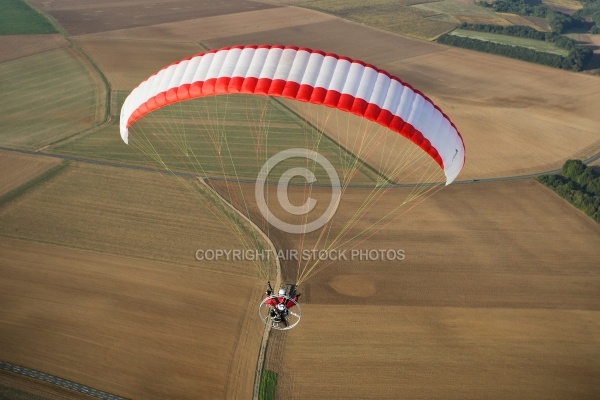 ULM paramoteur en vol