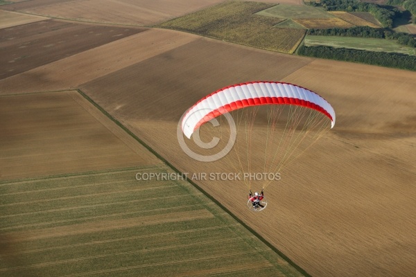 ULM paramoteur en vol