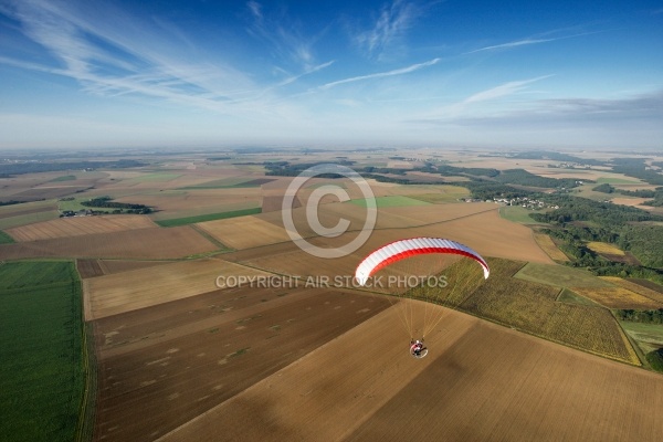 ULM paramoteur en vol