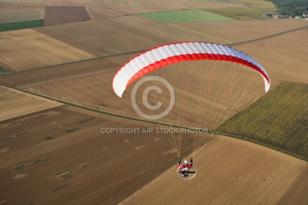 ULM paramoteur en vol