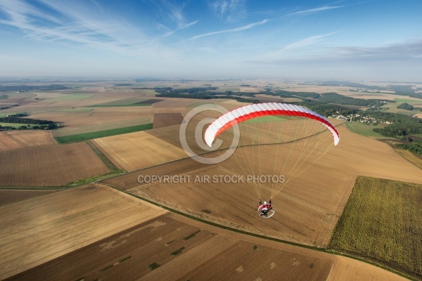 ULM paramoteur en vol