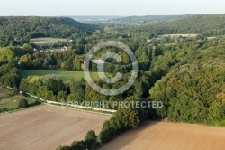 Vallée de la Renarde, Souzy-la-Briche vue du ciel