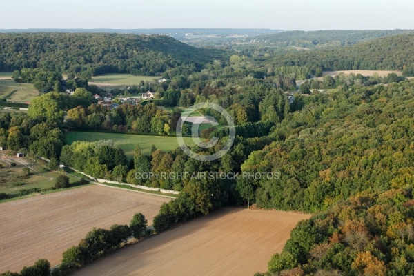 Vallée de la Renarde, Souzy-la-Briche vue du ciel