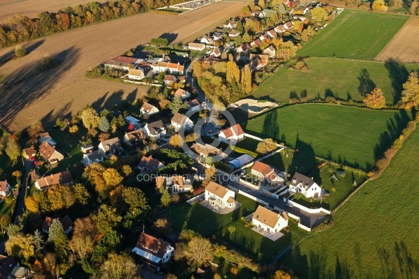 Vaugrigneuse vue du ciel