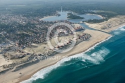 Vieux-Boucau vue du ciel