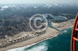 Vieux-Boucau vue du ciel