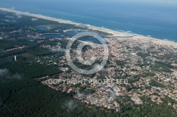 Vieux-Boucau vue du ciel