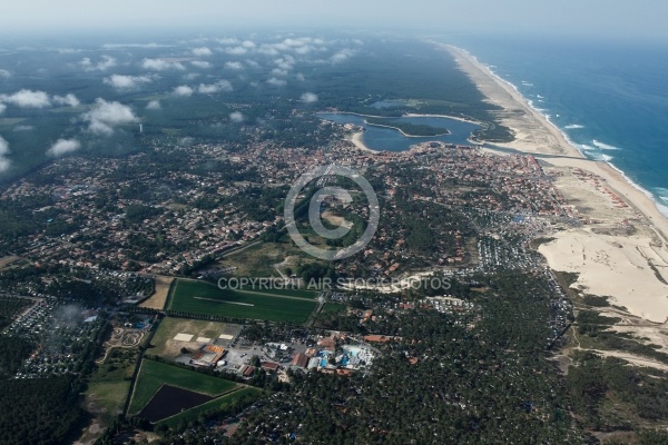 Vieux-Boucau vue du ciel