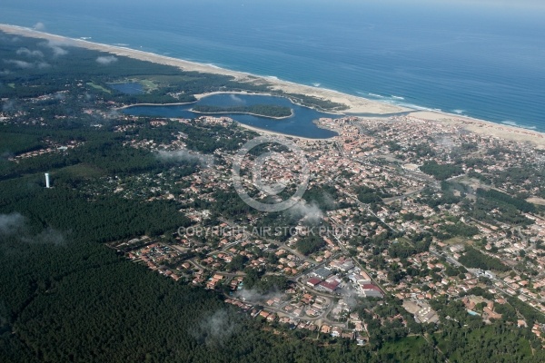 Vieux-Boucau vue du ciel