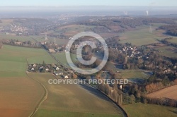 Vilette vue du ciel, Yvelines, 78930