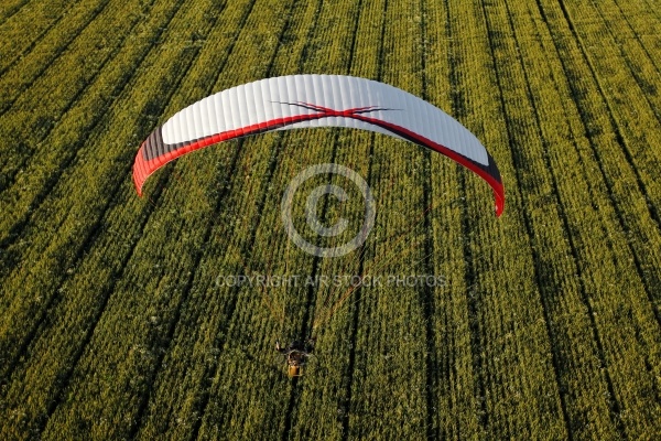 Voile parapente paramoteur