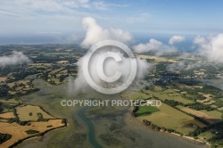 Vol au dessus des nuages, Golfe du Morbihan 56 Vol au dessus des nuages, Golfe du Morbihan 56