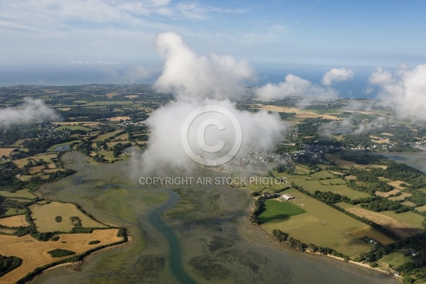 Vol au dessus des nuages, Golfe du Morbihan 56
