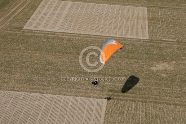 Vol paramoteur au dessus de l Eure-et-Loire