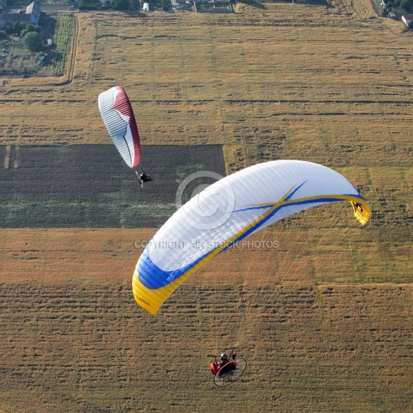 Vol paramoteur en Loir-et-Cher 41