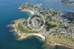 vue aerienne d Arzon  port crouesty  Golfe du Morbihan 56