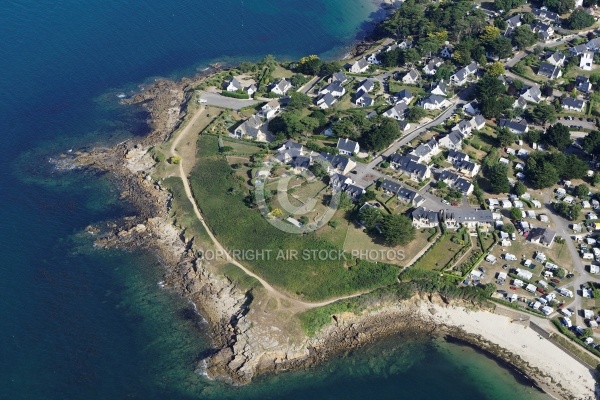vue aerienne d Arzon  port crouesty  Golfe du Morbihan 56