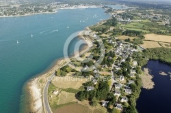 vue aerienne de Kernevest - St Philibert - Golfe du Morbihan 56