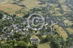 vue aerienne de l île-d Arz, Gollfe du Morbihan 56