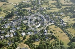 vue aerienne de l île-d Arz, Gollfe du Morbihan 56