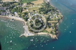 vue aerienne de Le Logéo, Golfe du Morbihan 56