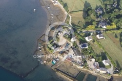 vue aerienne de Penmern, Golfe du Morbihan 56