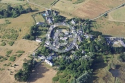 vue aerienne de Pennéro, Île-d Arz, Golfe du Morbihan 56