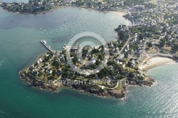 vue aerienne de Port Navalo, Golfe du Morbihan 56